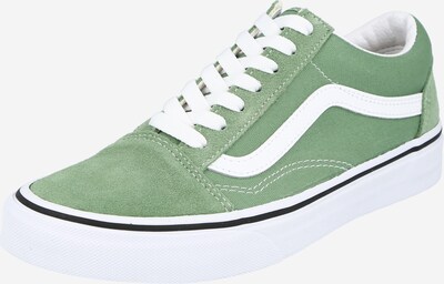 VANS Zemie brīvā laika apavi 'Old Skool' ābolu / balts, Preces skats