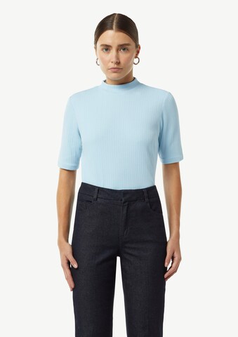 COMMA Shirt in Blauw: voorkant