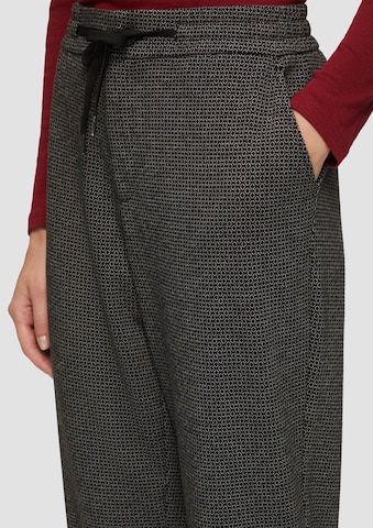 Effilé Pantalon s.Oliver en noir