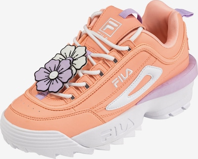 FILA Sneaker low 'DISRUPTOR' i lyselilla / pastelpink / hvid, Produktvisning