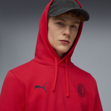 PUMA Sports sweatshirt 'AC Milan FtblEssentials' in Red