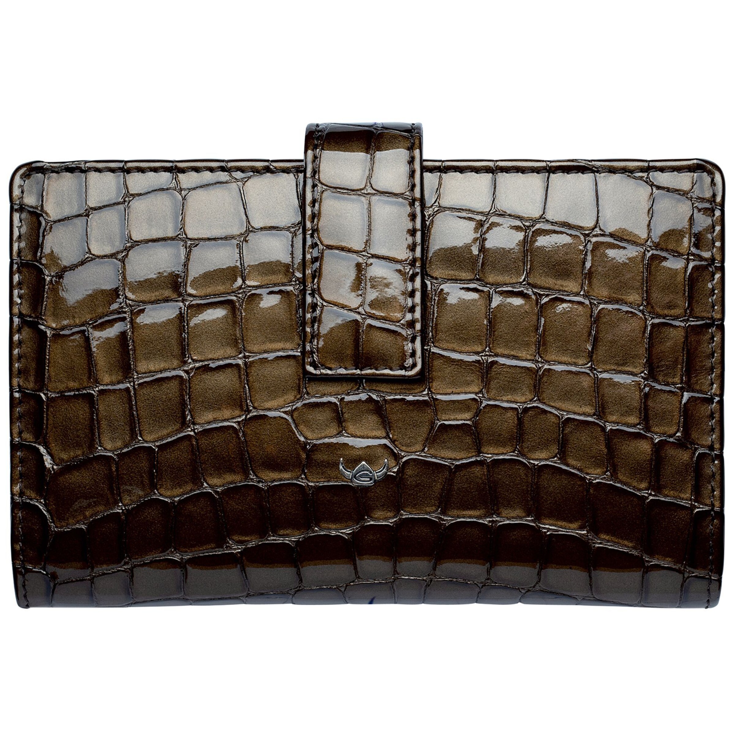 GOLDEN HEAD Wallet 'Cayenne' in Brown: front