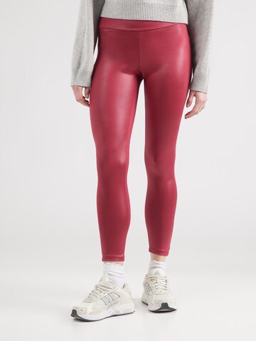 Skinny Leggings 'VMLESLIE' di VERO MODA in rosso: frontale