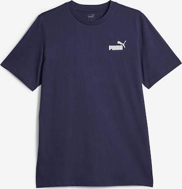 PUMA - Camisa funcionais 'Essential Elevated' em azul: frente