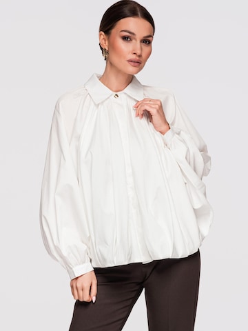 Ombre Blus i vit