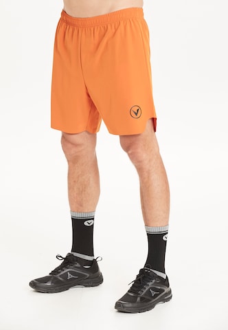 Virtus Regular Workout Pants 'Spier' in Orange: front