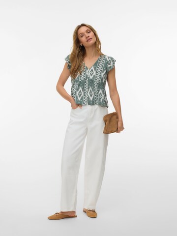 VERO MODA Blouse 'VMMYMILO' in Groen