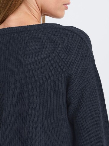 Pull-over ' OXISANDIE LS ' Oxmo en bleu