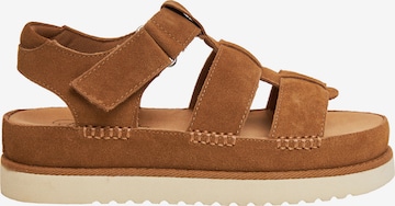 Funky BuddhaSandale - smeđa boja: prednji dio
