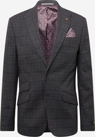 Coupe slim Veste de costume BURTON MENSWEAR LONDON en gris : devant