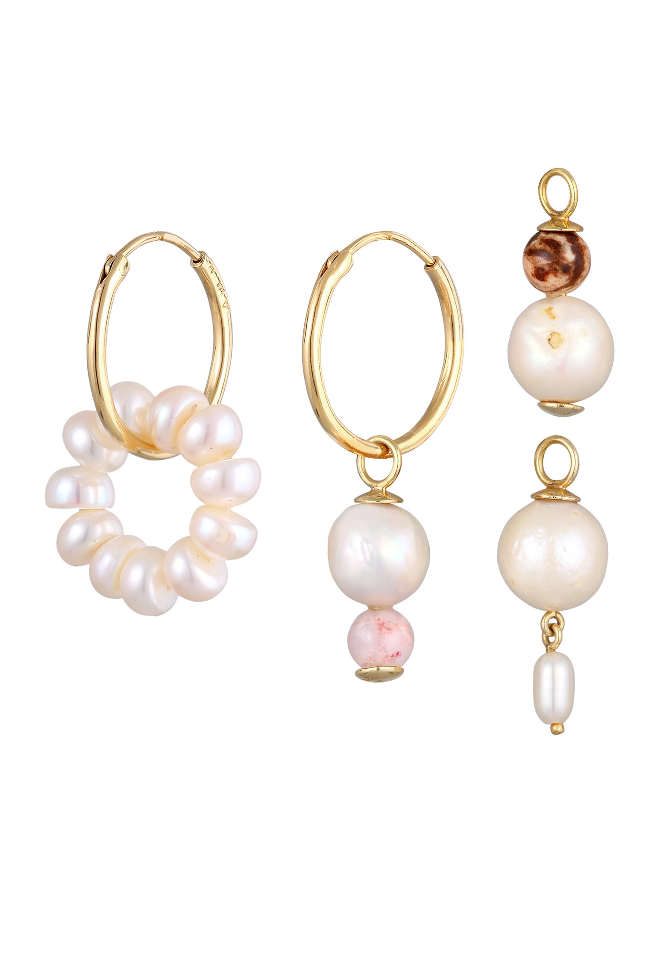 Haze&Glory Ohrringe in Gold: Vorderseite