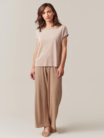 T-shirt ' VIENNA ' Deeluxe en beige