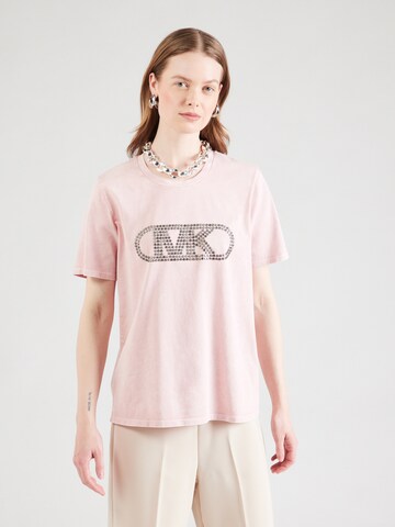 MICHAEL Michael Kors Shirts 'EMPIRE CLASSIC' i pink: forside