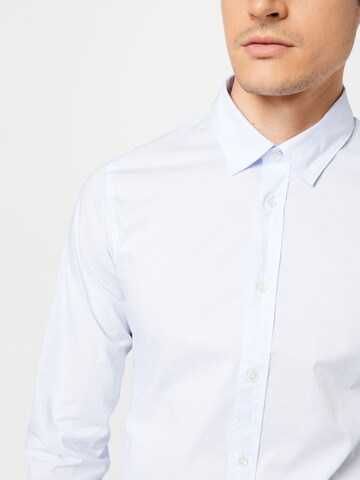 SCOTCH & SODA Slim fit Button Up Shirt in Blue