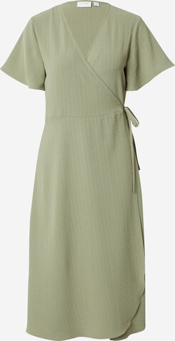 Robe 'LOVIE' VILA en vert : devant