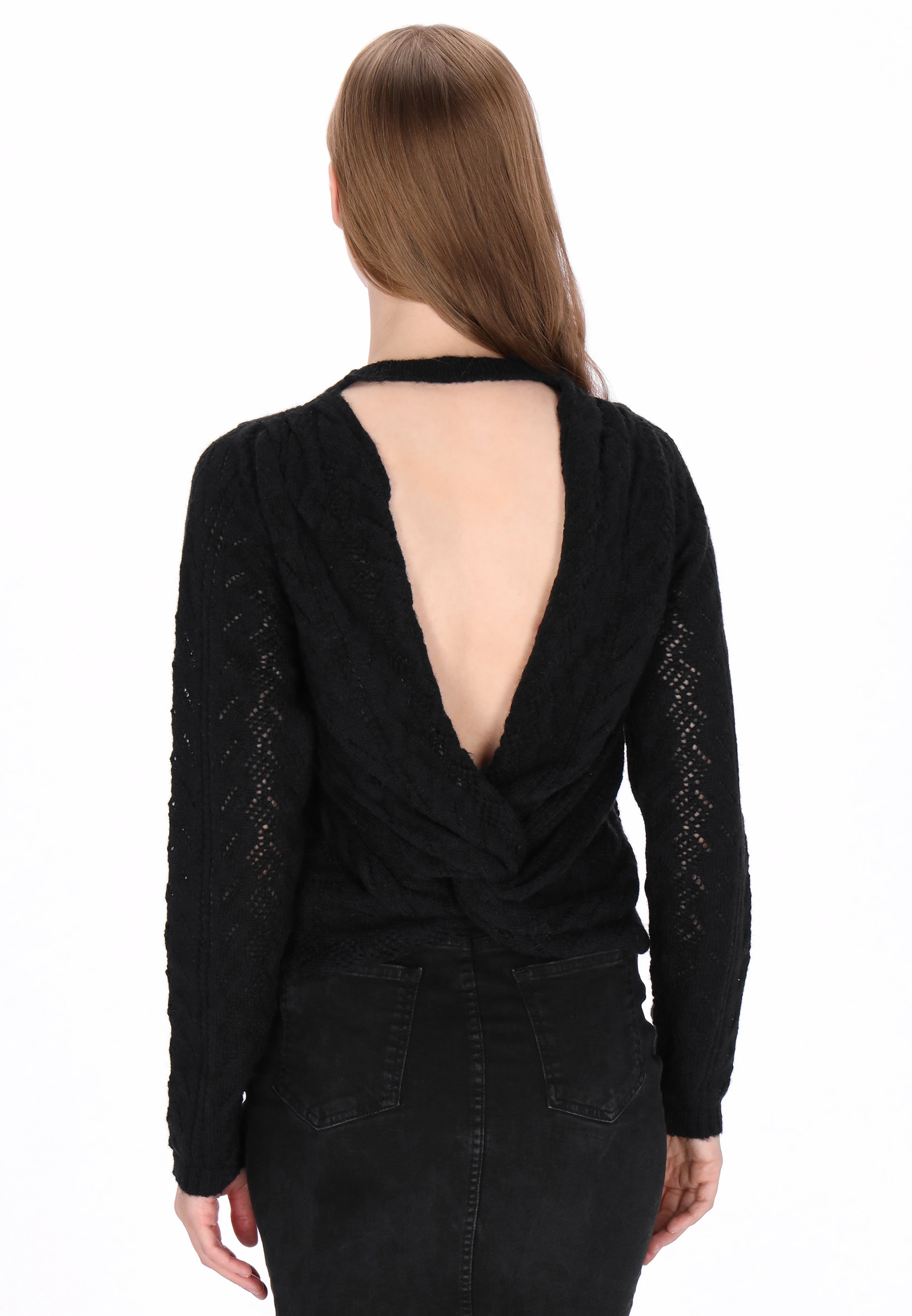 DreiMaster Vintage - Pullover 'Vintage' em preto