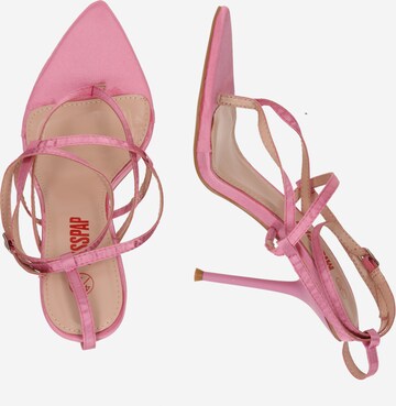 Misspap Páskové sandály – pink