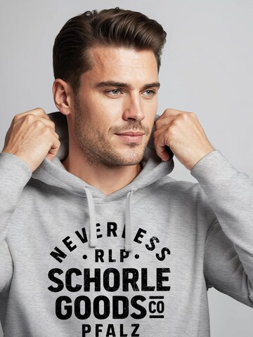 Neverless Sweatshirt 'Schorle' in Grey