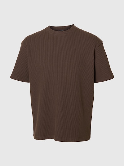 SELECTED HOMME Shirt in Brown, Item view