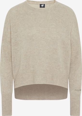 Polo Sylt Sweater in Beige: front