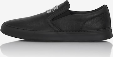 Slip on Philipp Plein en noir : devant