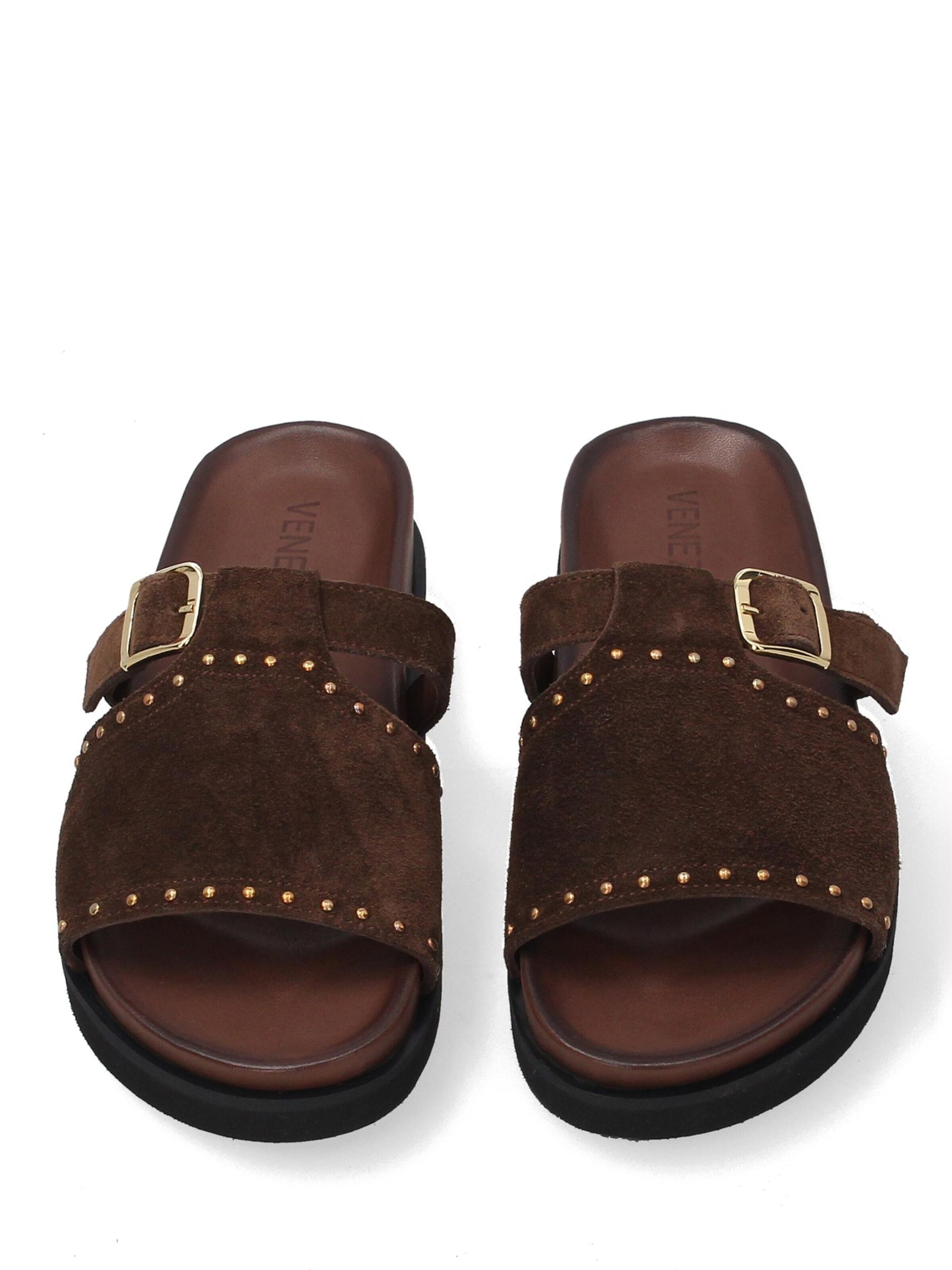 VENEZIA Mules 'Venezia' in Brown