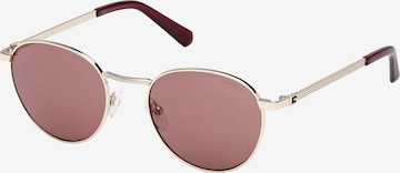 Occhiali da sole di GUESS in oro: frontale