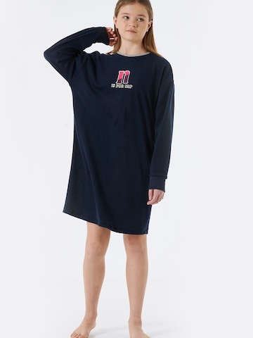 SCHIESSER Nachthemd ' Teens Nightwear ' in Blauw: voorkant