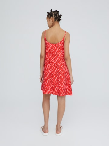 EDITED - Vestido de verão 'Lila' em vermelho