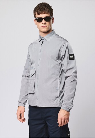 Weekend Offender Between-Season Jacket 'Vinnie' in Grey: front
