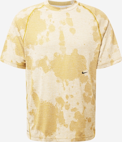 NIKE Functioneel shirt 'ADV' in de kleur Beige / Mosterd, Productweergave