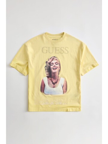 GUESS Shirt in Yellow: front