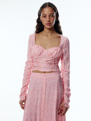 EDITED Shirt 'Giorgina' in Pink: predná strana