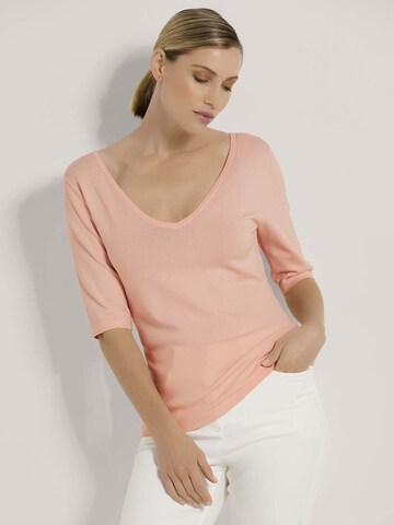 Pull-over MADELEINE en rose : devant