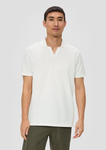 T-Shirt s.Oliver en blanc : devant