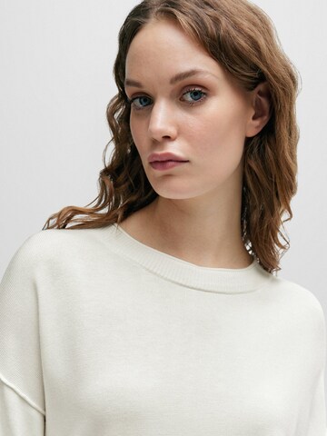 BOSS Sweater ' C_Fannie ' in White