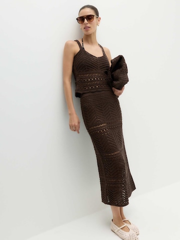 Marks & Spencer Knitted vest in Brown