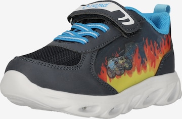 ZigZag Lage schoen 'Siero' in Blauw: voorkant