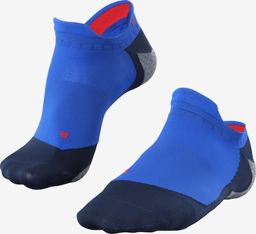 FALKE Athletic Socks 'RU5 Race Invisible' in Blue: front