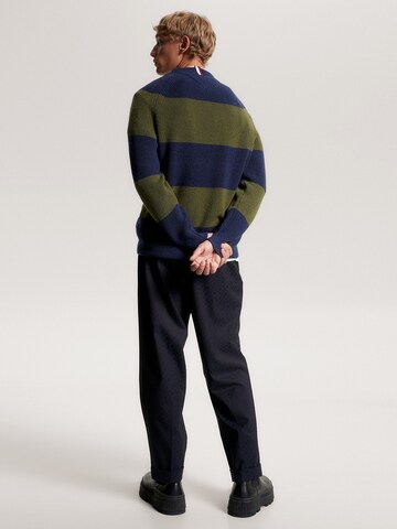 TOMMY HILFIGER Pullover in Blau