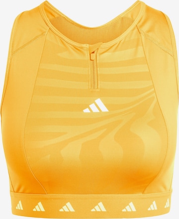 ADIDAS PERFORMANCE Sports Bra 'TLRD' in Orange: front