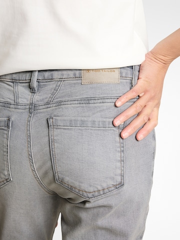 Skinny Jean 'Lucie' TOM TAILOR en gris