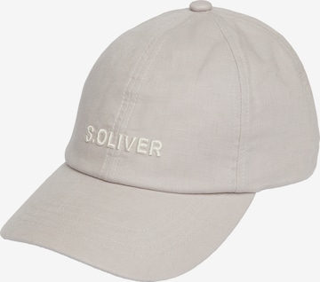 Casquette s.Oliver en gris : devant