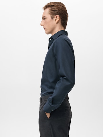 MANGO MAN Regular fit Üzleti ing 'Zeus' - kék