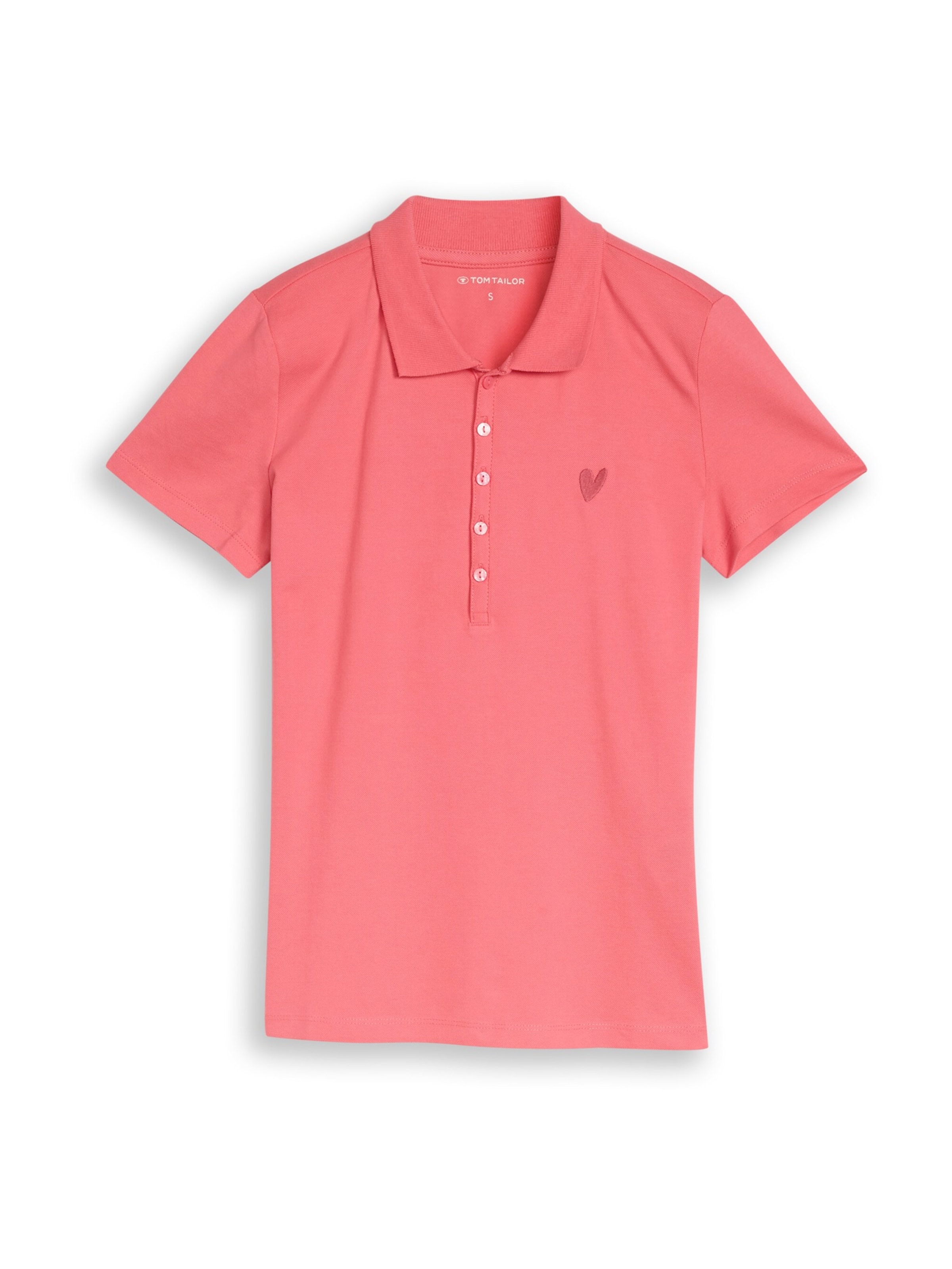 Tricou de la TOM TAILOR pe roz: față