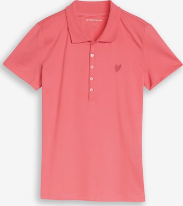 Tricou de la TOM TAILOR pe roz: față