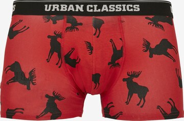 Urban Classics Boxershorts in Rot