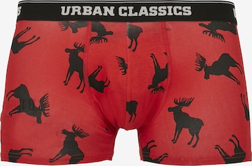 Urban Classics Boxershorts in Rood