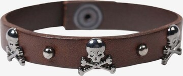 Scalpers Bracelet in Brown: front