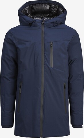 Manteau Jack & Jones Junior en bleu : devant